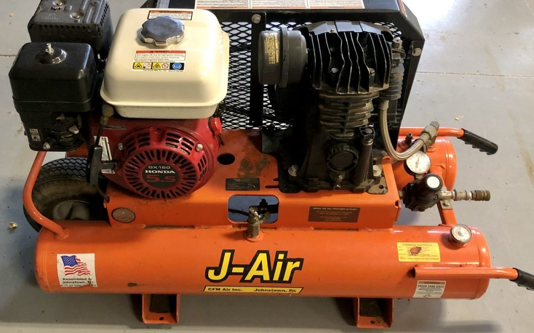 5hp Dual-tank Air Compressor