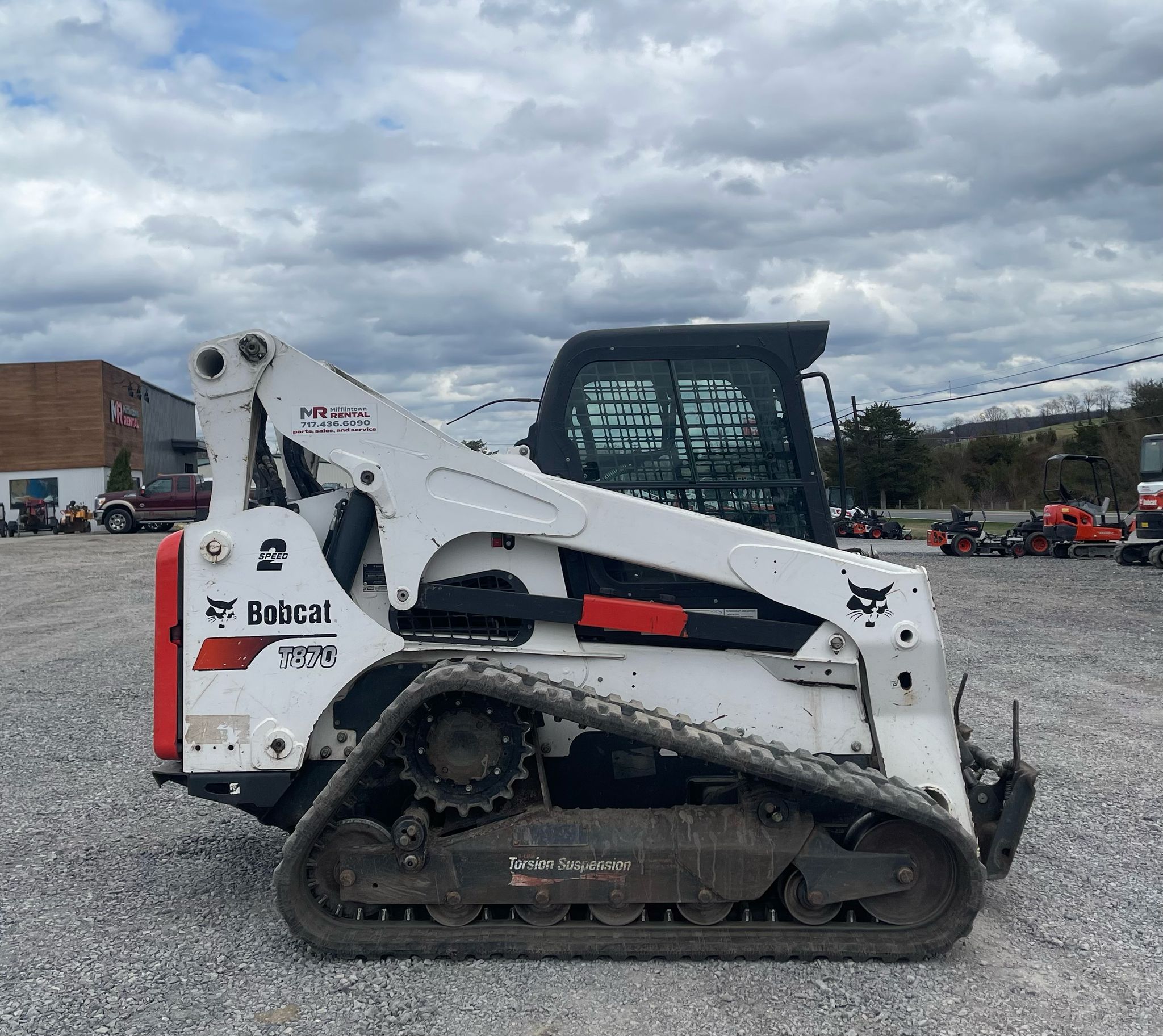 2021 BOBCAT T870 COMPACT TRACK LOADER SKU:18450