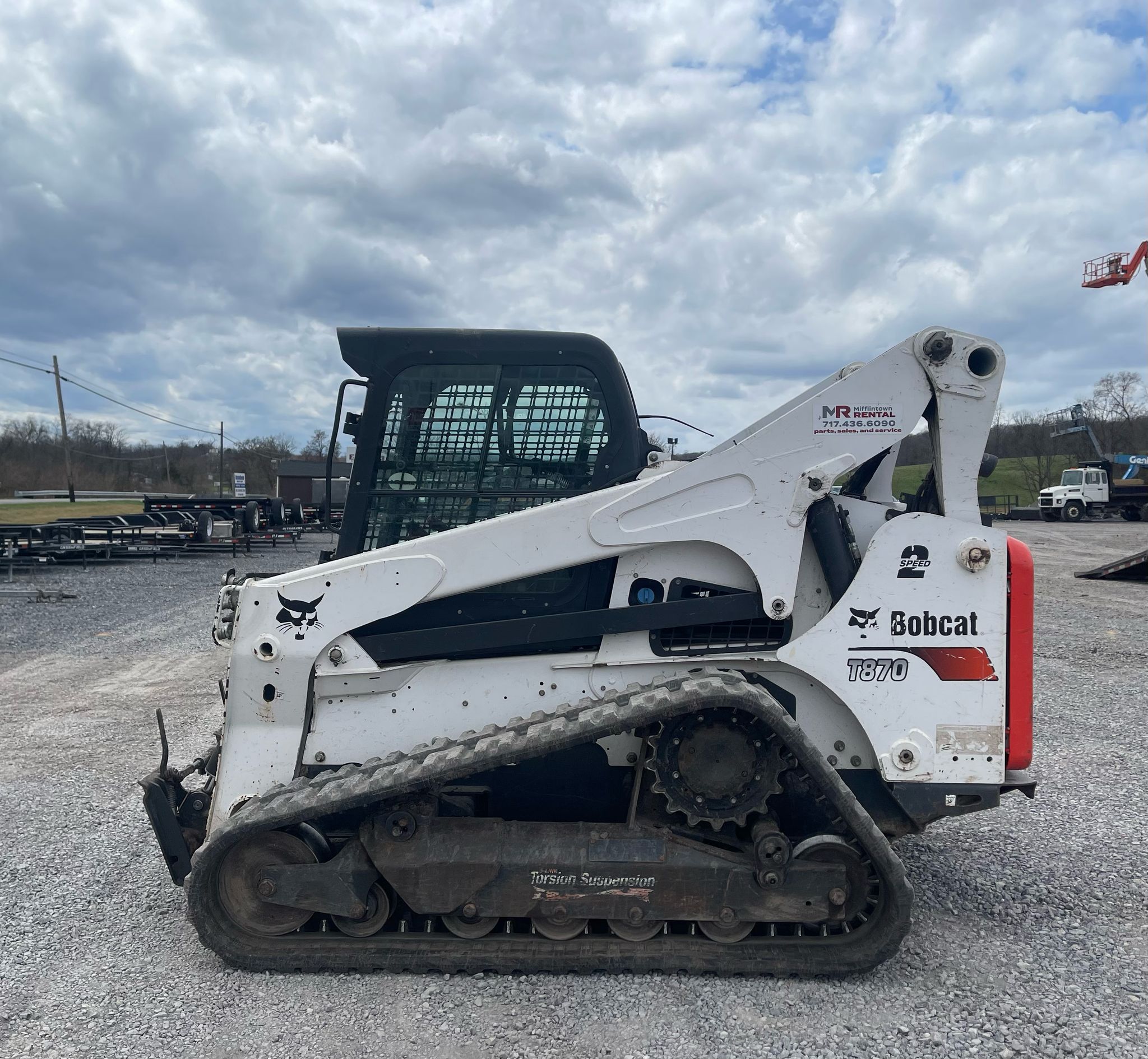 2021 BOBCAT T870 COMPACT TRACK LOADER SKU:18450 - Image 2
