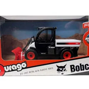Bburago Bobcat Toolcat 5600 w/ Snow Plow 4.5"