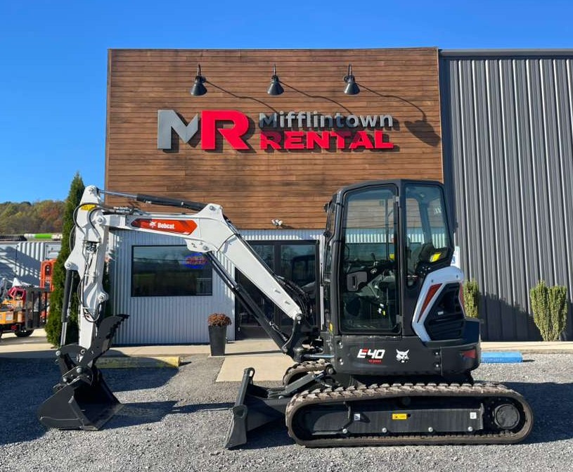 2025 BOBCAT E40 COMPACT EXCAVATOR SKU:13301 (0%-48 MONTHS) $4,200 CASH REBATE!!!