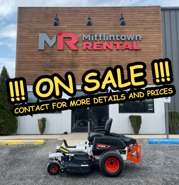 BRAND NEW! 2024 BOBCAT ZT2048 ZERO TURN MOWER (0%-60 MONTHS) $500 CASH REBATE!!!